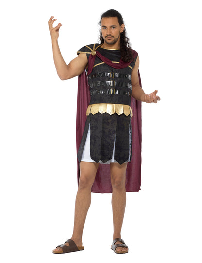 Черно и златисто римски и златен гладиаторски костюм