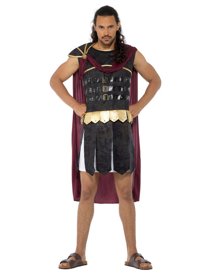 Черно и златисто римски и златен гладиаторски костюм