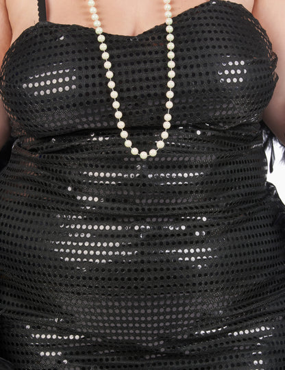 Дамска талия прикрива женския Чарлстън