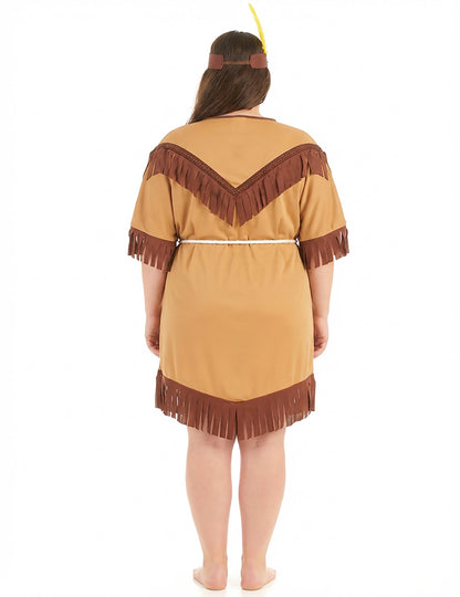 Биколор женски голям индийски размер маскировка