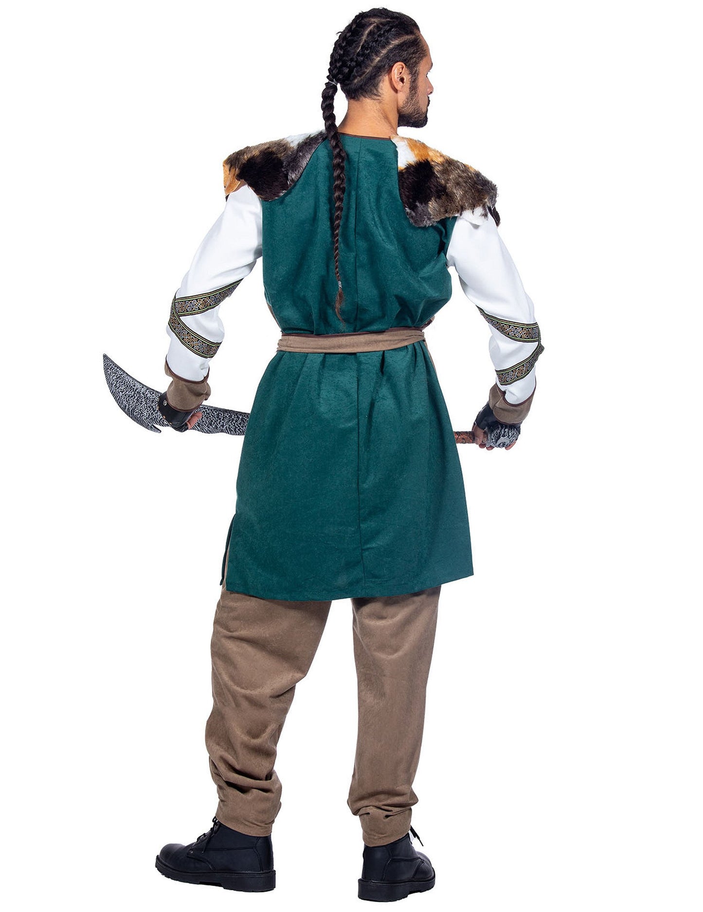 Луксозен костюм на викингски воин за мъже