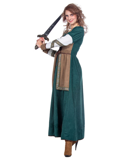 Луксозен костюм на викингски воин за жени
