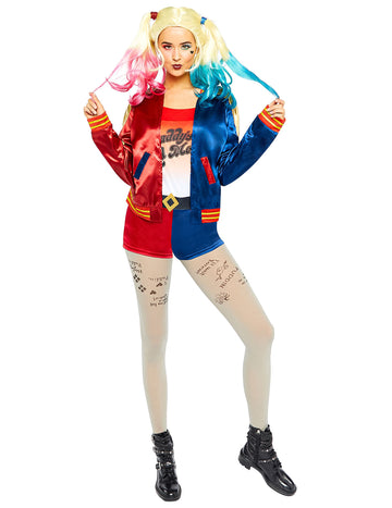 Harley Quinn Suicide Squad жена костюм