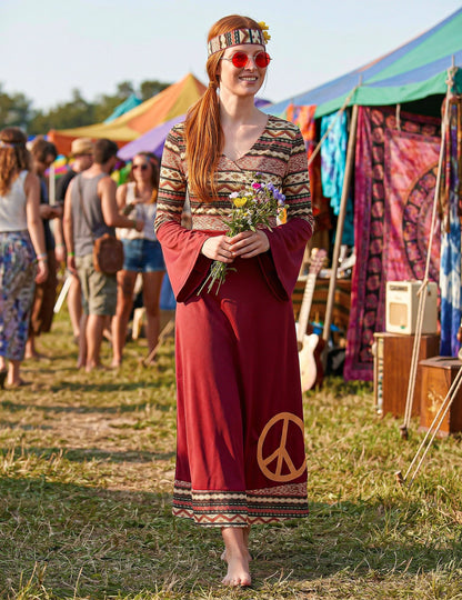 Hippie Bordeaux женски костюм