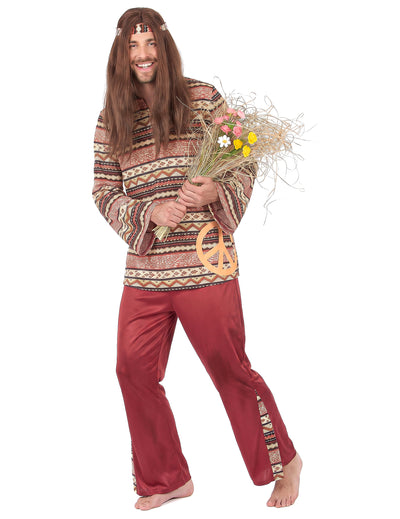 Мъжки костюм на Hippie Bordeaux