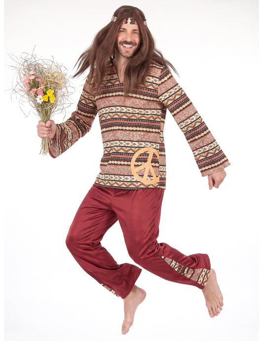 Мъжки костюм на Hippie Bordeaux