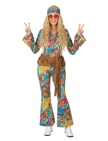 Hippie Costume V -Woman Pass