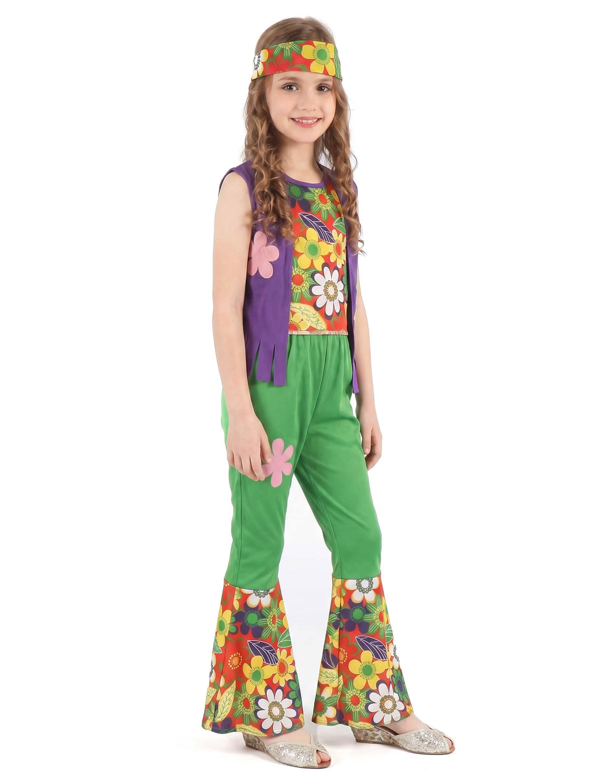 Костюм на зеленото момиче на hepper flower power