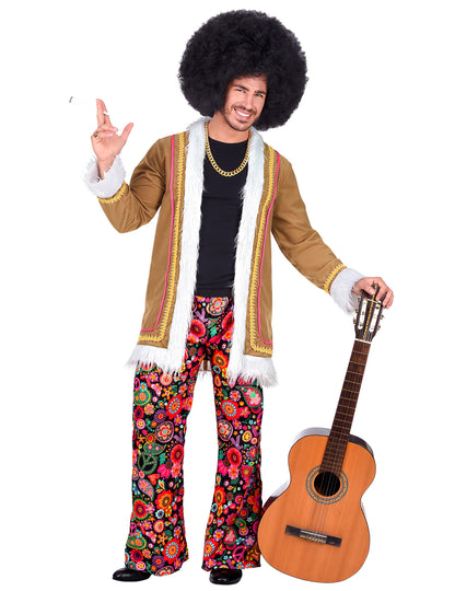 Хипи Уудсток Мъж Костюм
