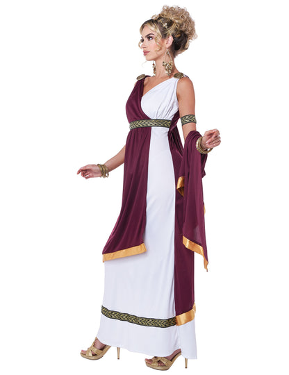 Профилен изглед на костюма на римска императрица