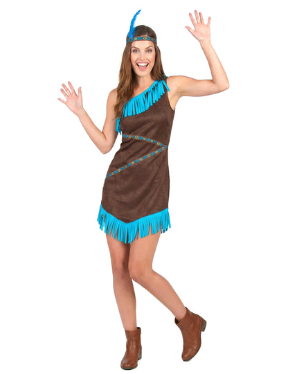 Кафяво и синьо индийски маскировка