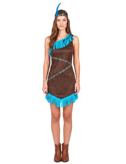 Кафяво и синьо индийски маскировка