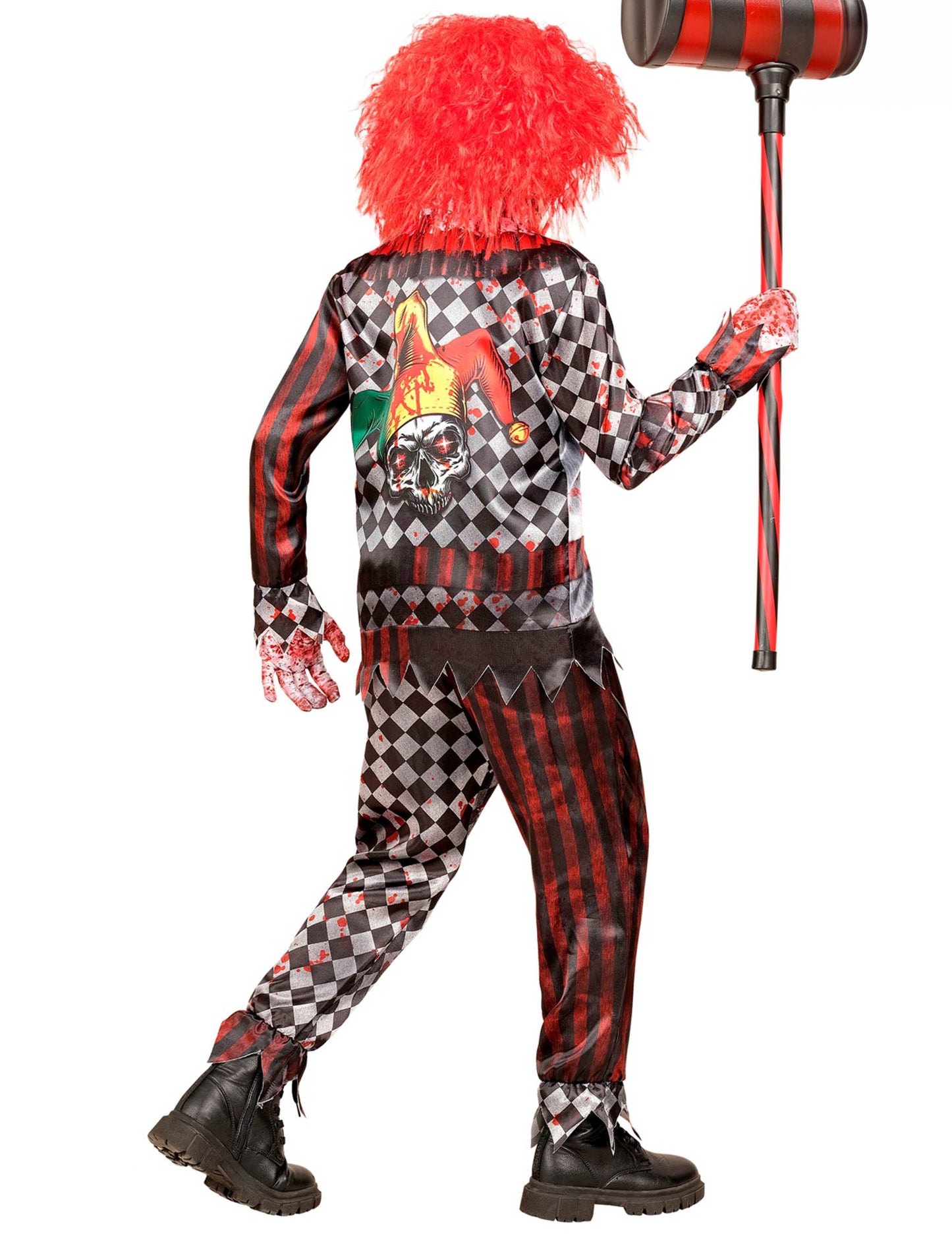 Пълен костюм на клоун убиец за деца