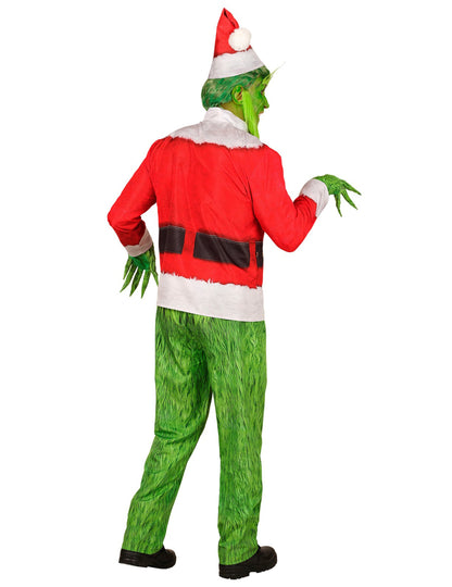 Пълен костюм за възрастни - мърморещо коледно чудовище