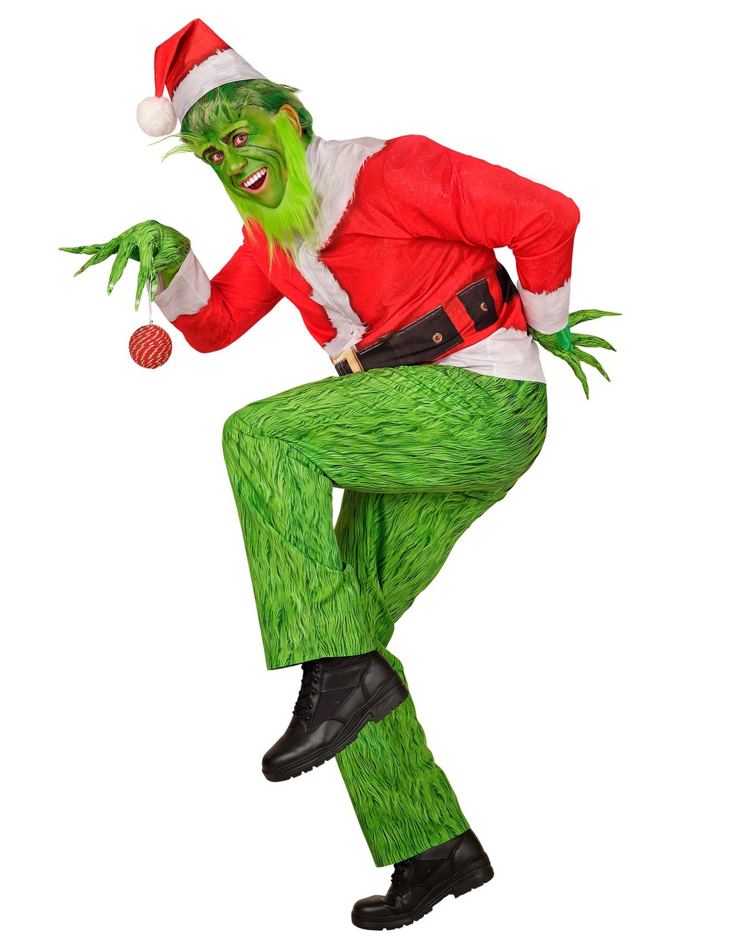 Пълен костюм за възрастни - мърморещо коледно чудовище