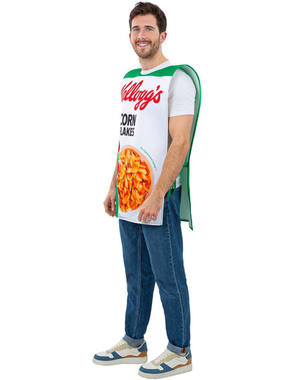 Костюм за възрастни Kellogg's Corn Flakes кутия с корнфлейкс