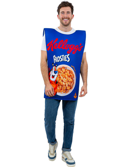 Костюм за възрастни Kellogg's Frosties кутия с корнфлейкс