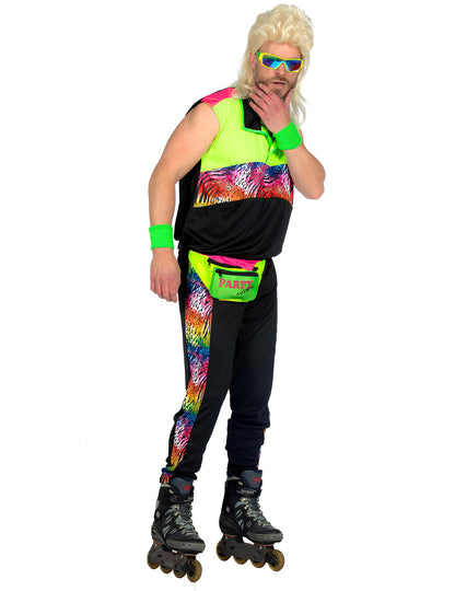 Кичозен костюм от 80-те години за мъж 