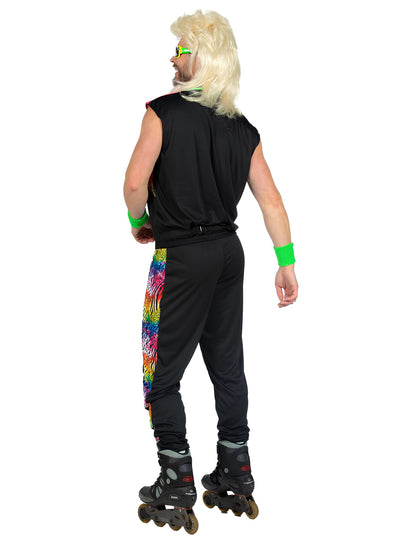 Кичозен костюм от 80-те години за мъж 