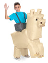 Déguisement Lama gonflable Minecraft™ enfant
