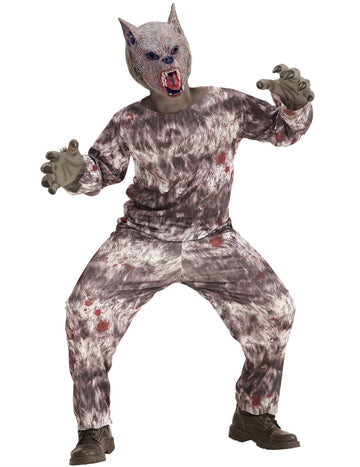 Детски вълк костюм