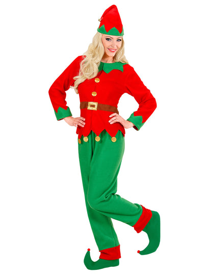 Общ преглед на декорацията на елф на Дядо Коледа за жени