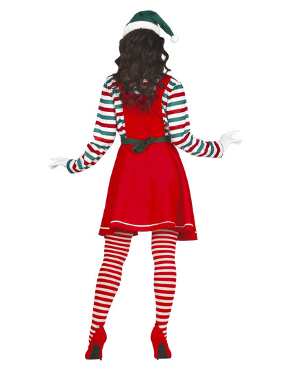 Дамски костюм на елфа на Дядо Коледа