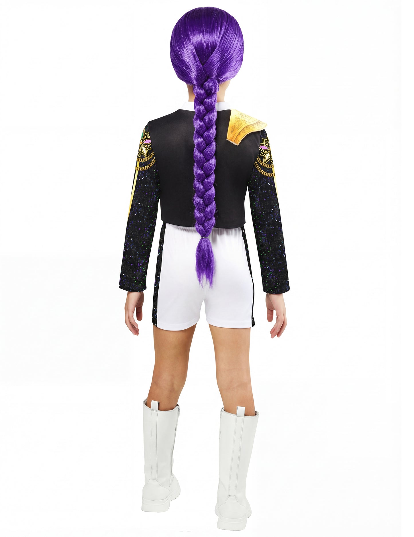 Луксозен костюм Rumi Gold Kpop Demon Hunter™ за момиче 