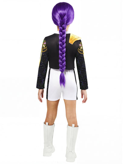 Луксозен костюм Rumi Gold Kpop Demon Hunter™ за момиче 