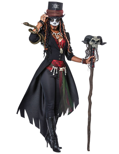 Магьосник костюм voodoo луксозна жена