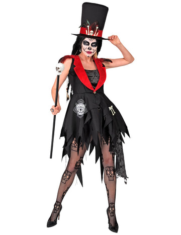 Костюм на господарка на вуду за жени