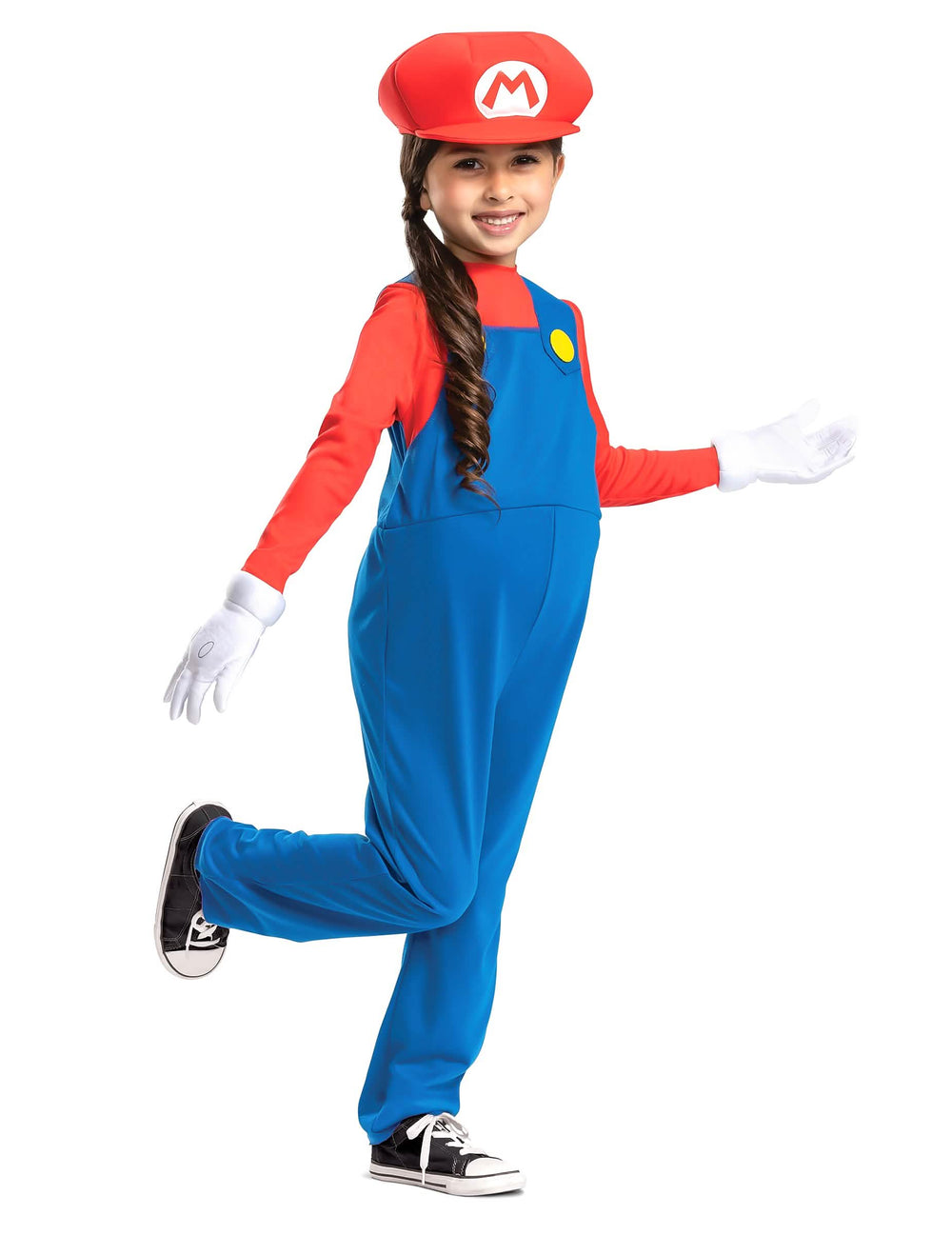 Страничен изглед на костюма на Mario™ за дете