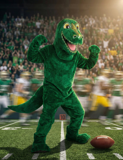 Костюм за талисман на динозавър за възрастни