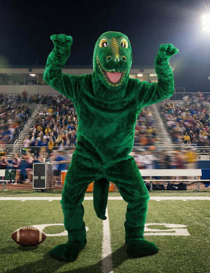 Костюм за талисман на динозавър за възрастни