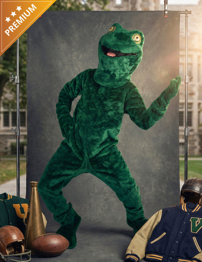 Костюм за талисман на възрастна жаба