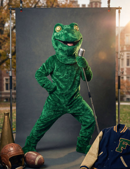 Костюм за талисман на възрастна жаба