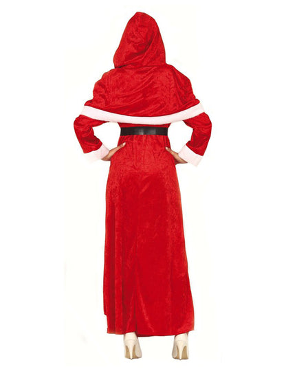 Майка коледен костюм дълга жена рокля