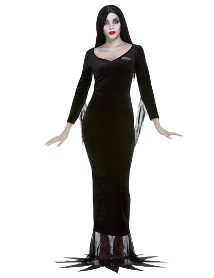 Déguisement Morticia Famille Addams™ pour femme noir en velours