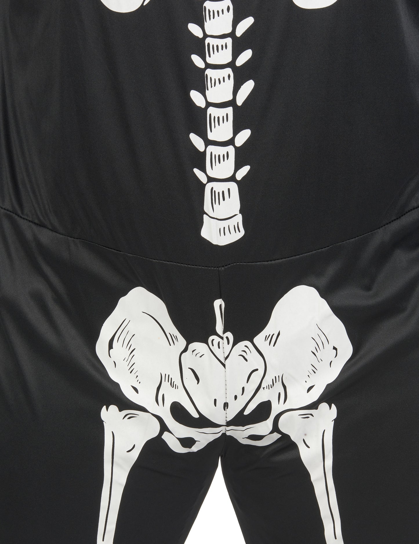 Черен скелет черен маскирайте Хелоуин