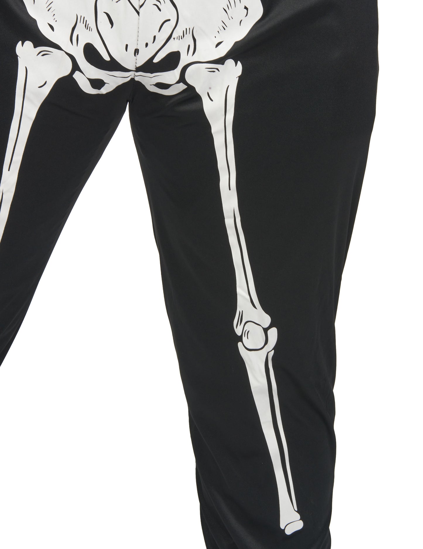 Черен скелет черен маскирайте Хелоуин