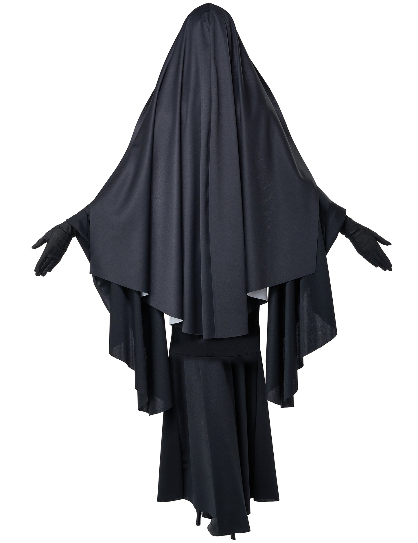 Луксозен дълъг костюм на монахиня за жени 