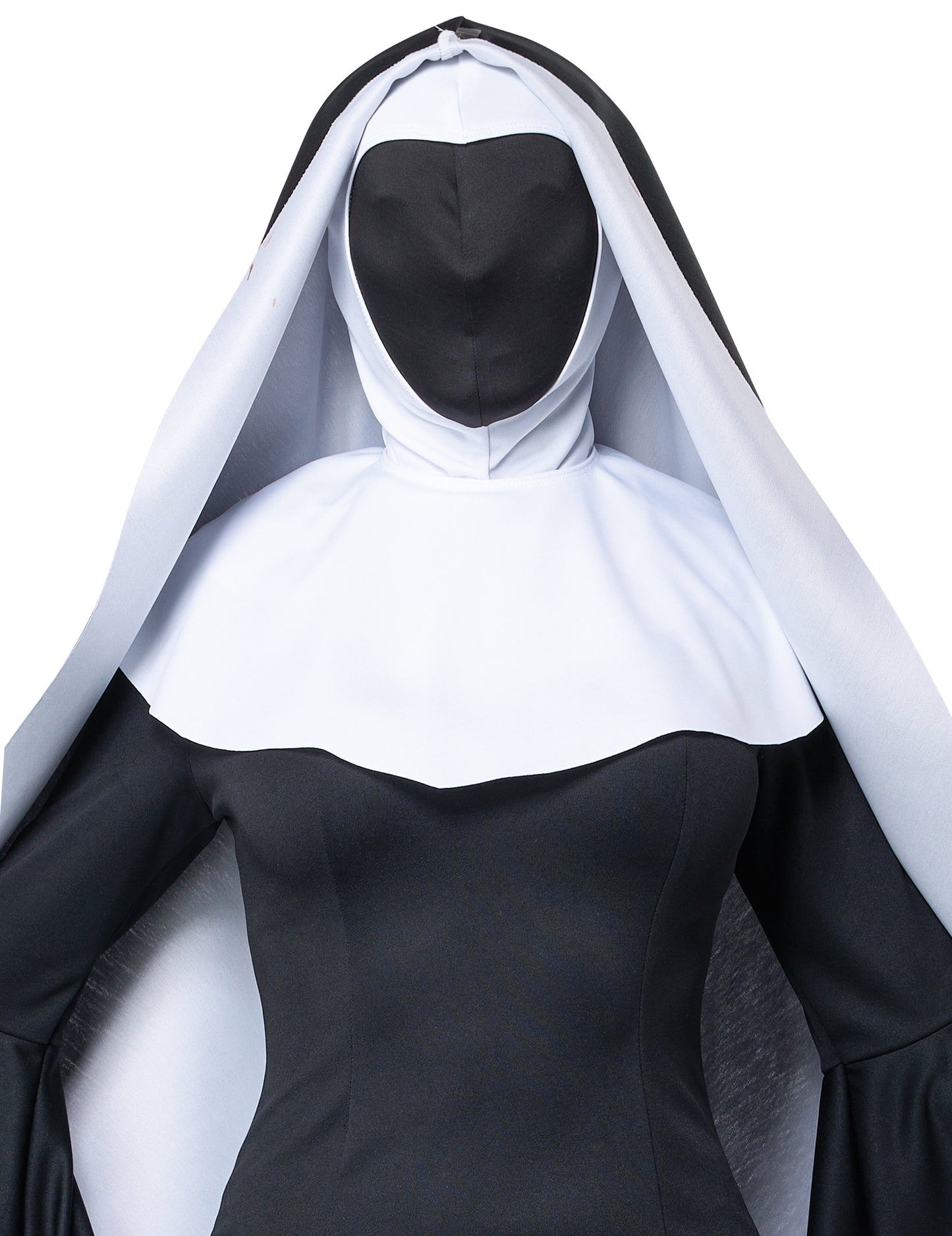 Луксозен дълъг костюм на монахиня за жени 