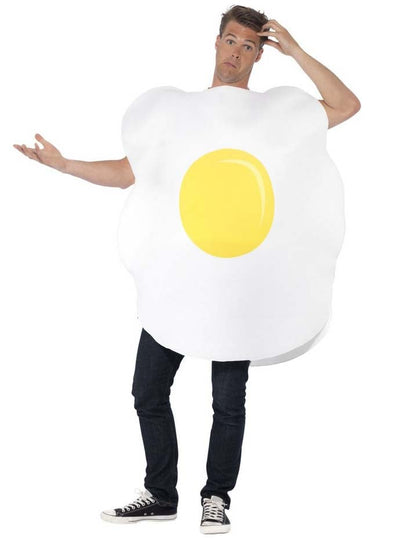 Костюм за яйца върху ястието за възрастни