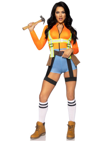 Секси костюм на строителния работник за жени