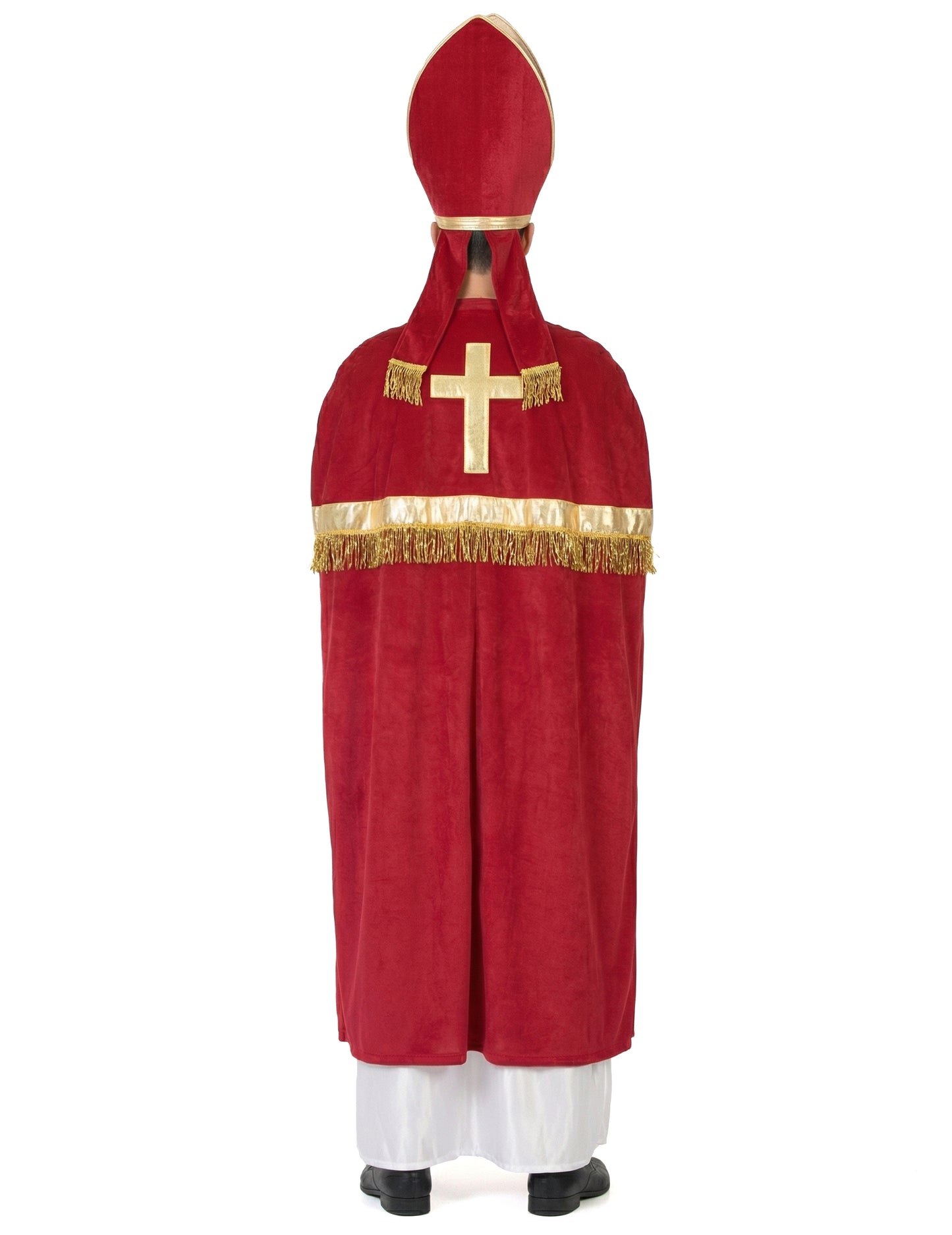 Мъжки костюм за червен и бял папа