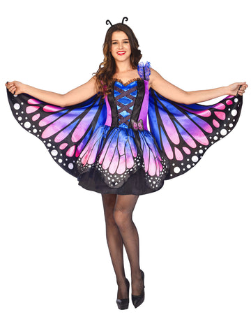 Костюм на мистериозна пеперуда за жени