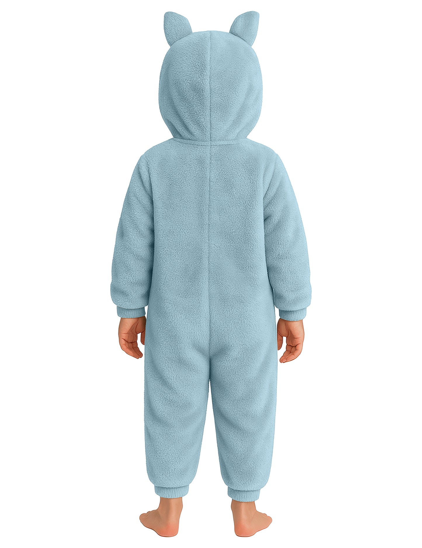 Детски костюм на син плюшен чудовищен 