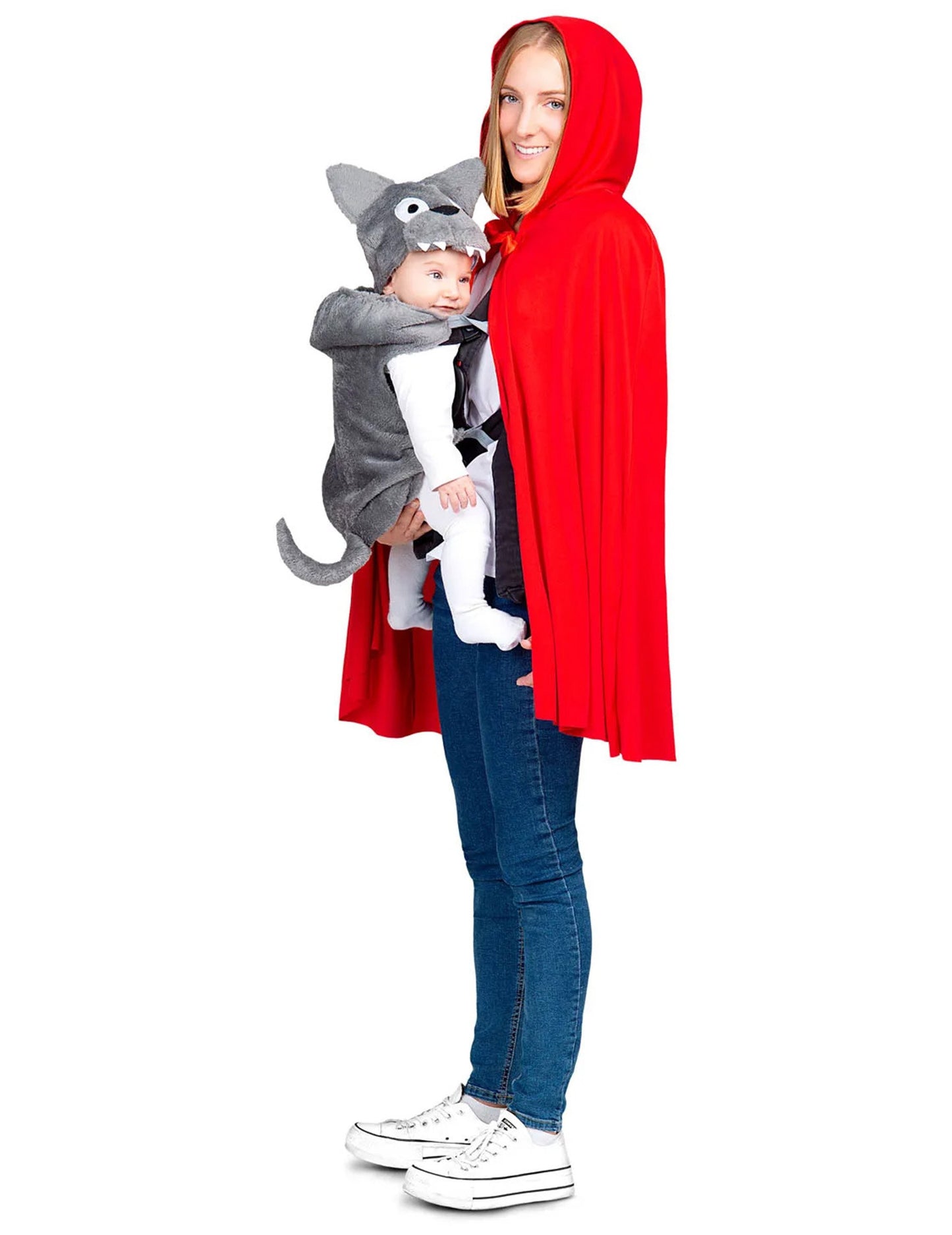 Малка червена качулка и вълк костюм бебешки носител
