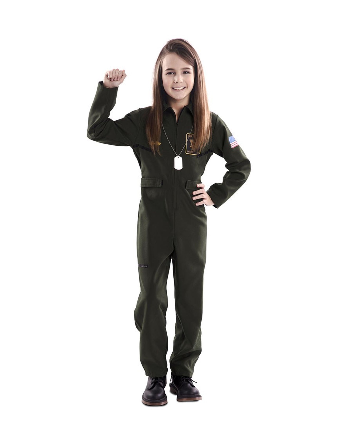 Детски костюм на пилот на изтребител 