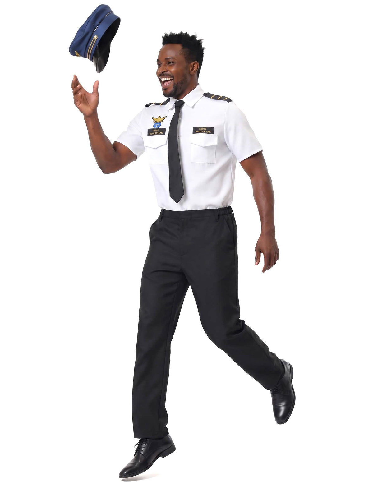 Déguisement pilote d'avion de ligne homme